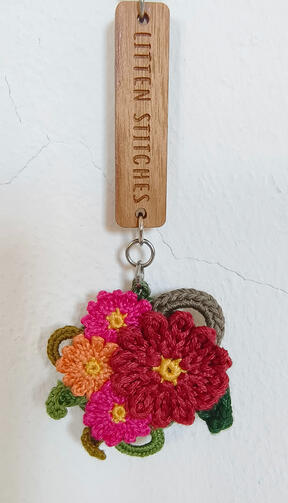 Phone charm with NFC